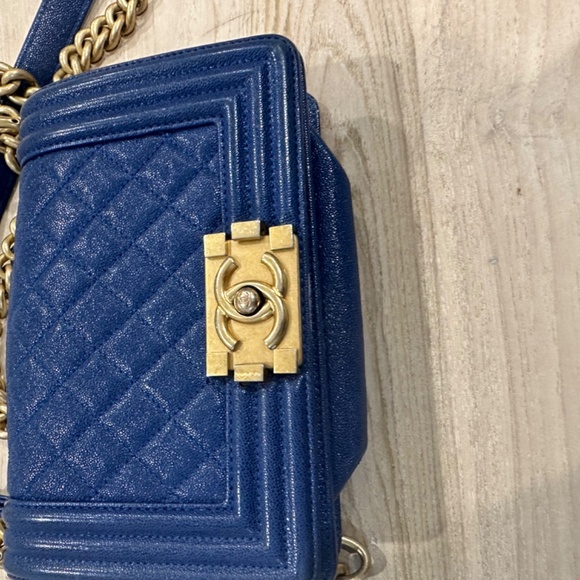 Chanel blue boy bag - Picture 14 of 16